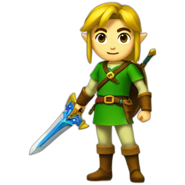 link of Zelda develop a website emoji