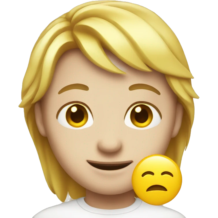 cute yellow face emoji emoji