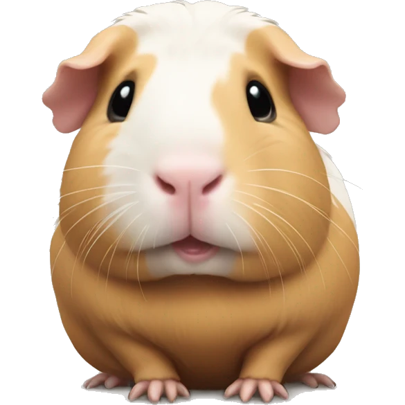 Bald guinea pig  emoji