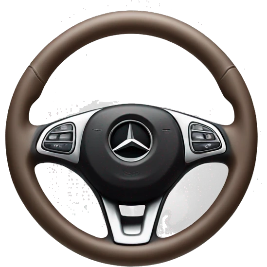 mercedes steering wheel emoji
