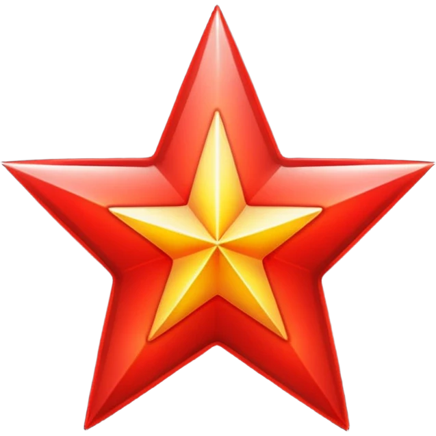 Make and star and make it red emoji