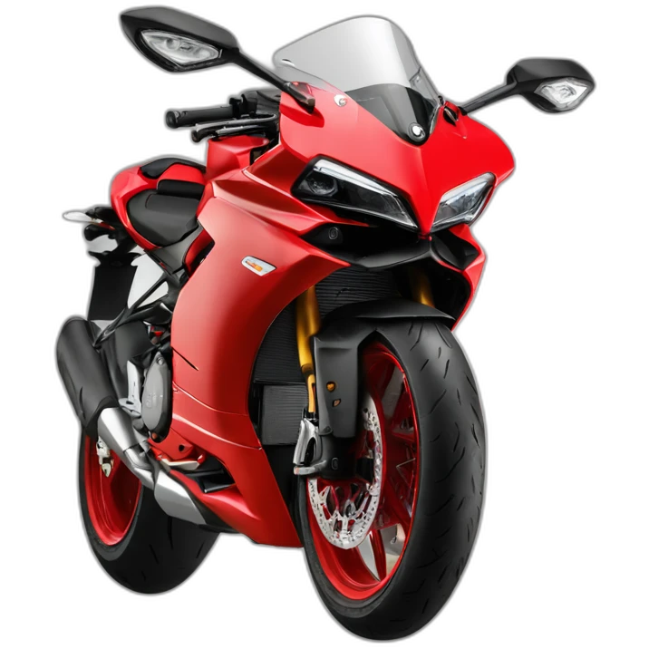 red ducati supersport emoji