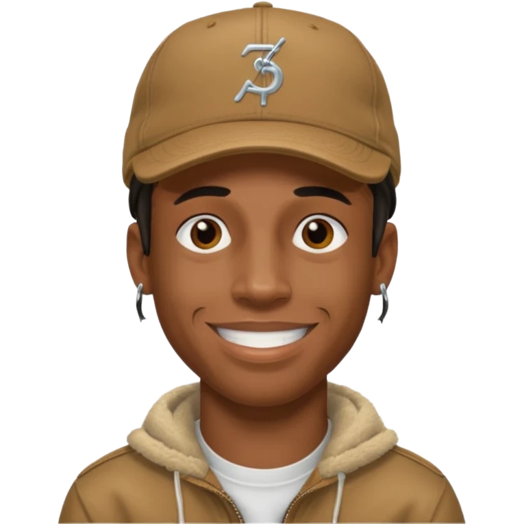 travis scott with cap  emoji