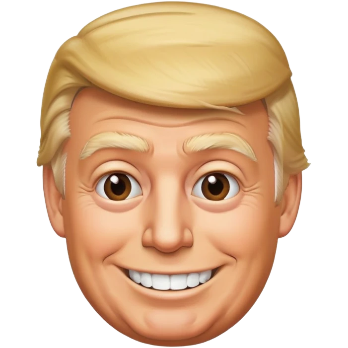 Trump saying April fools  emoji