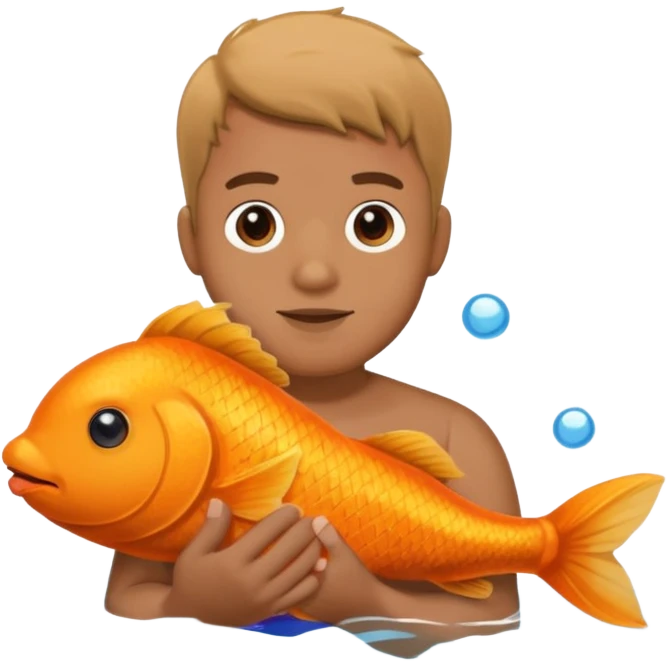 👨🏻🧸🐟 emoji