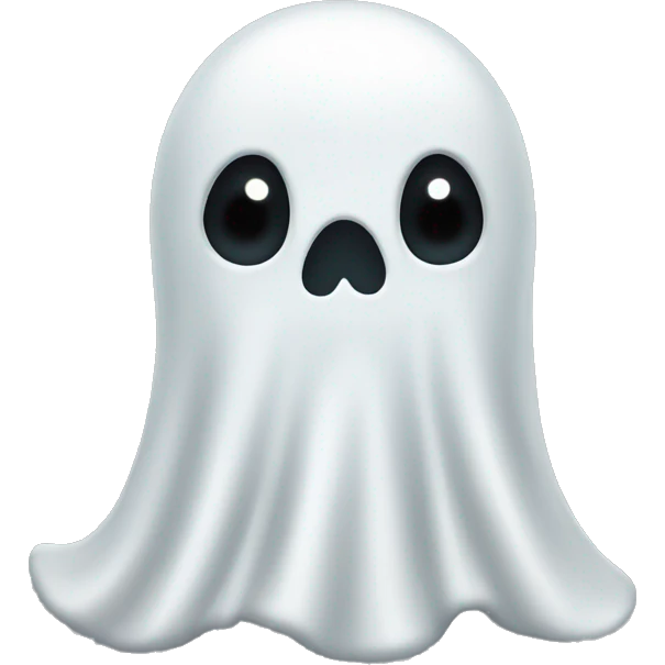 Christmas ghost emoji