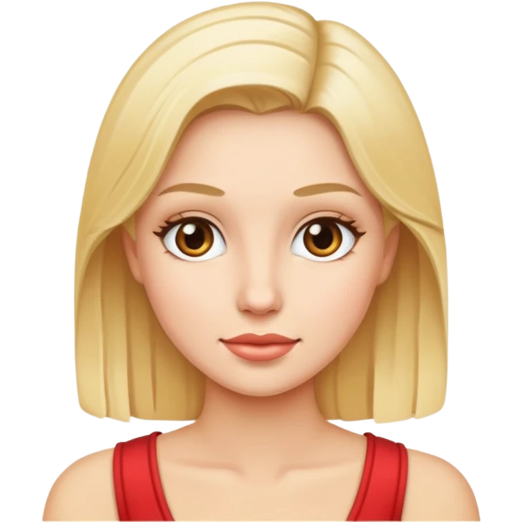 Блондинка emoji