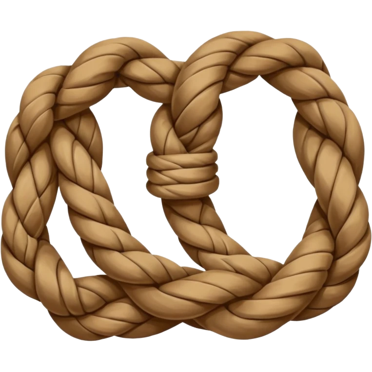 rope with single knot



















 emoji