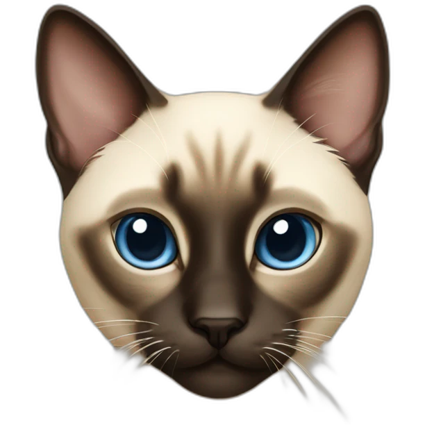 Siamese cat emoji