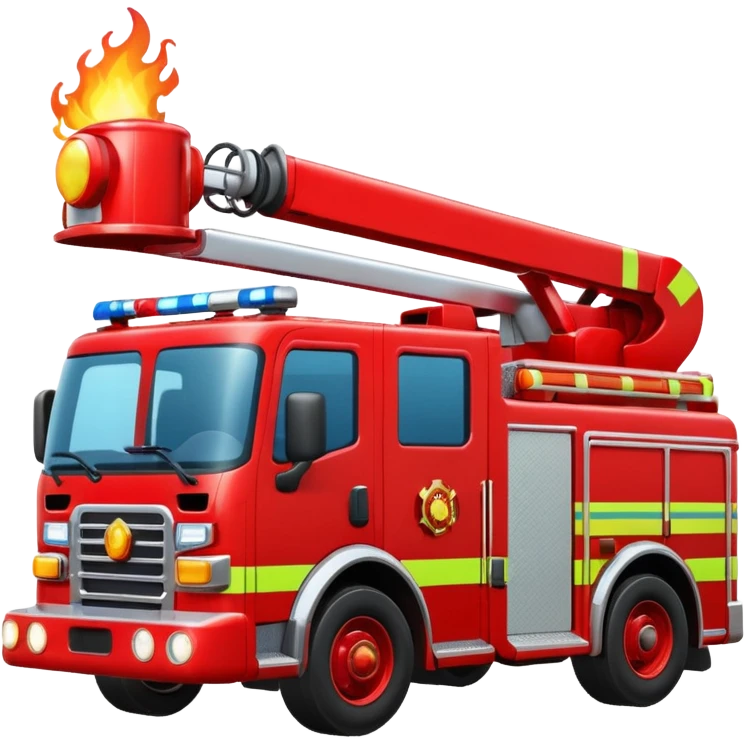 Fire engine emoji