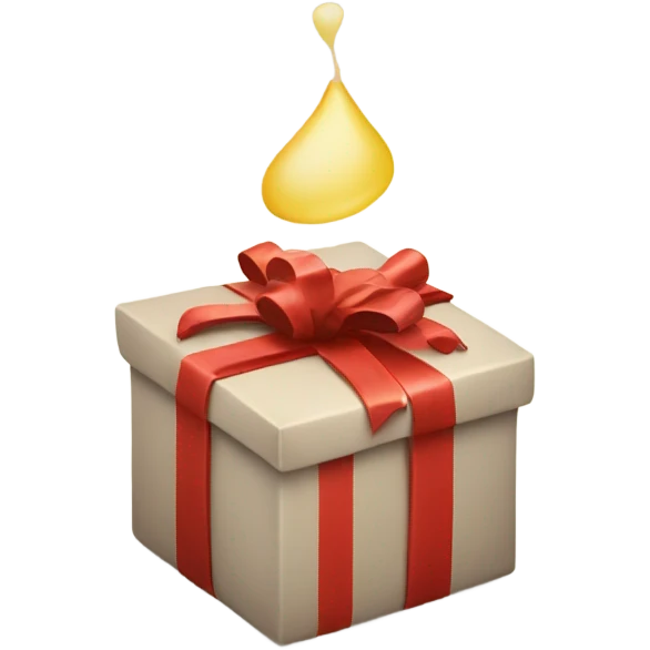 Open Christmas present emoji