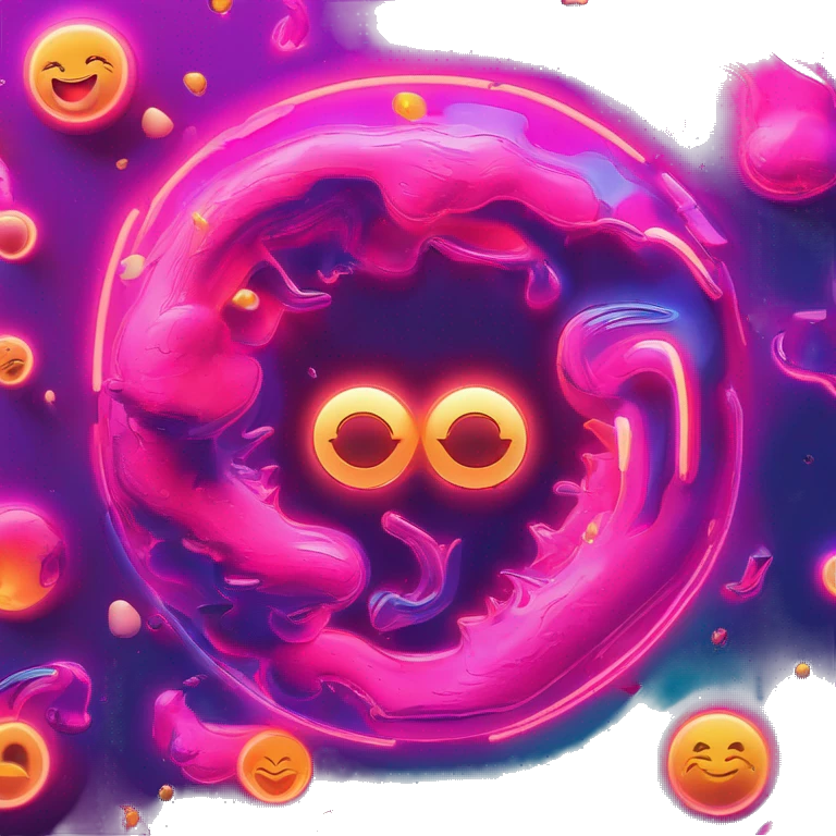 neon gg emoji