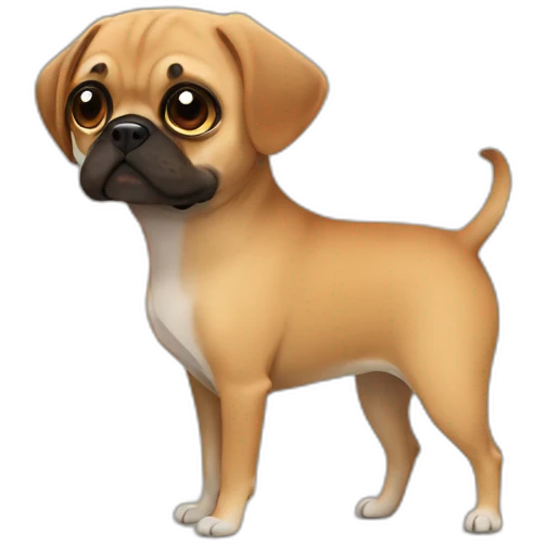 Puggle emoji