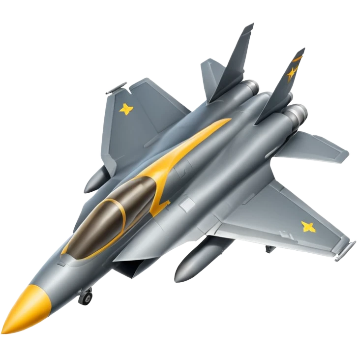 Fighter jet emoji  up view emoji