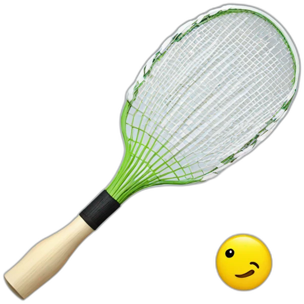 shuttlecock badminton emoji