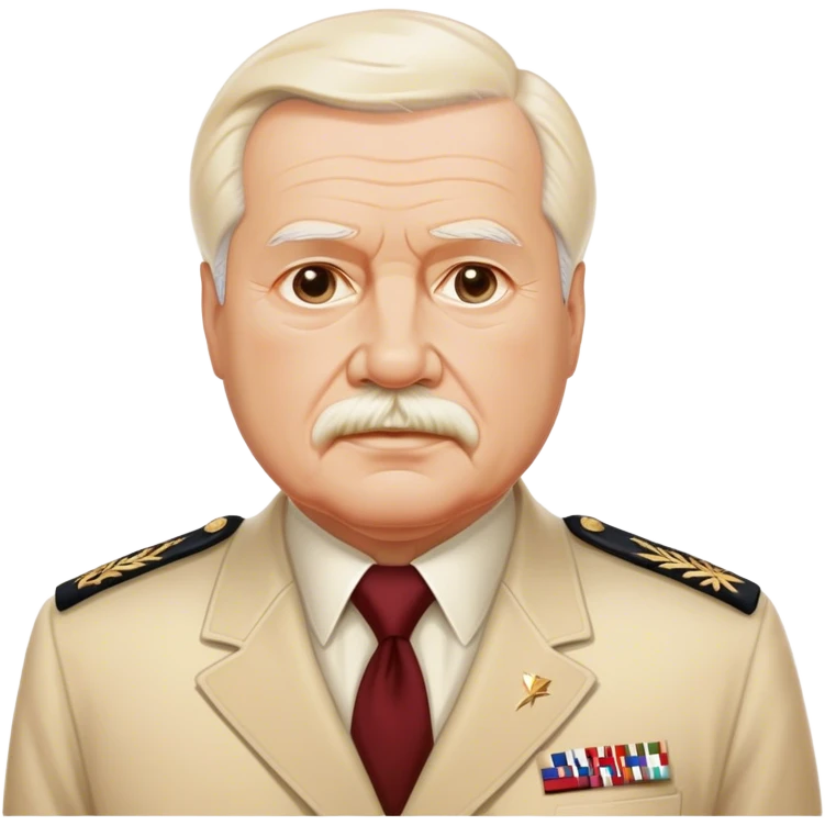Cinematic Realistic Lech Wa≈Çƒôsa Pop Culture Emoji, depicted with a resolute, charismatic portrayal of the iconic leader rendered with lifelike detail and inspiring, dynamic lighting. emoji