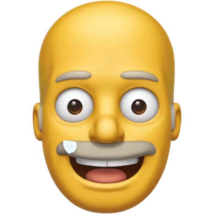 Emoji homer simpson emoji