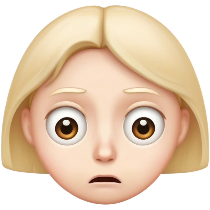 ANXIETY FACE EMOJI (FROM MOVIE INSIDE OUT 2) emoji