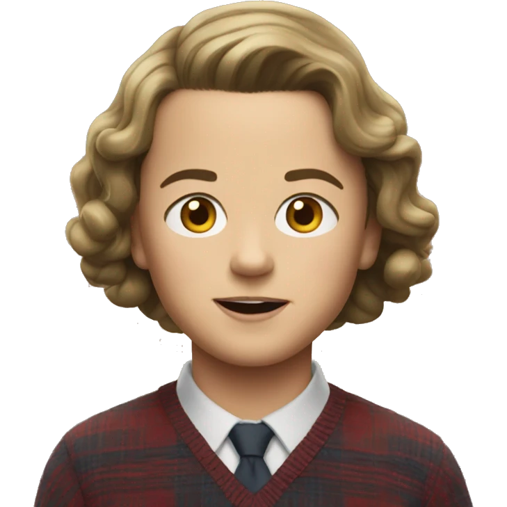 Scary young sheldon emoji