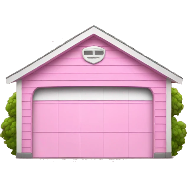 Pink garage  emoji