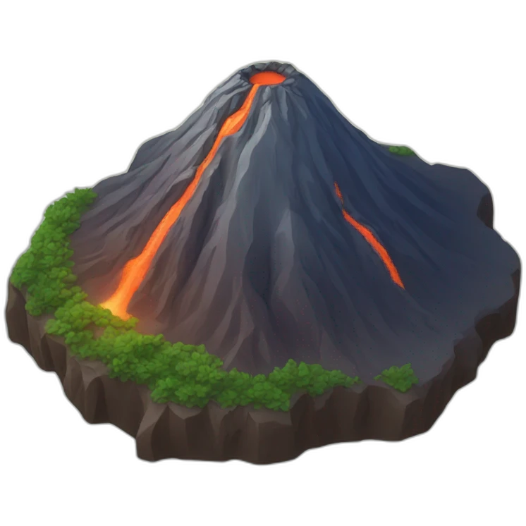volcano emoji