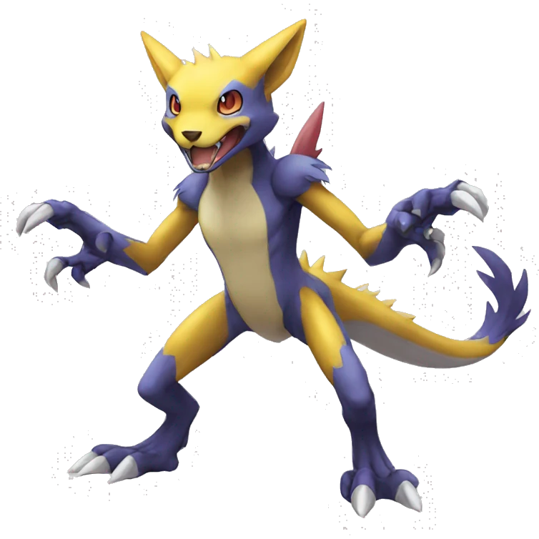 Digimon-Pokémon-animal full body emoji