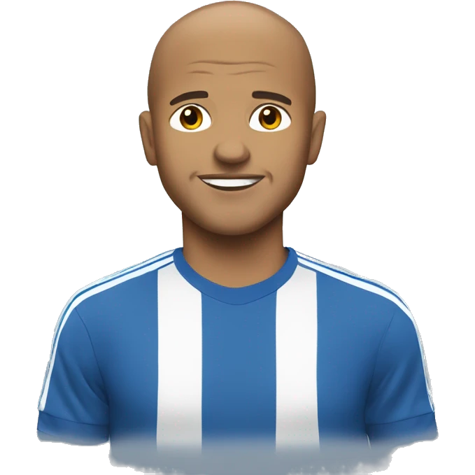 Roberto Carlos in blue shirt emoji