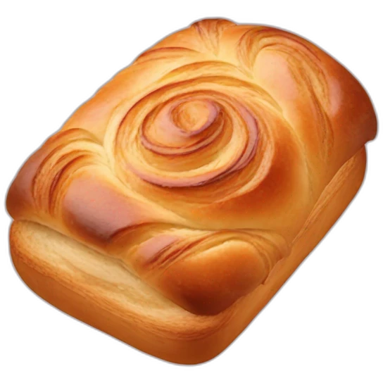Un pain au chocolat Patisserie  emoji