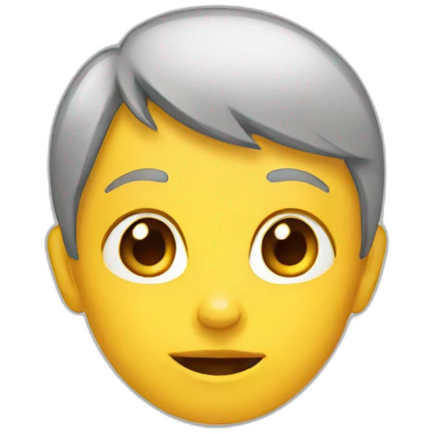 child thinks emoji