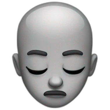 Tired sigh emoji