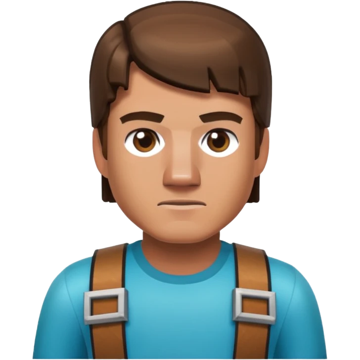 Стив из майнкрафта emoji