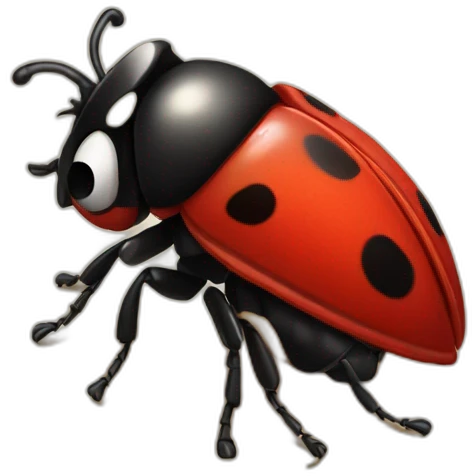 a ladybug who is a warrior emoji