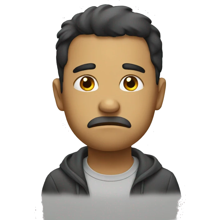 Sad emoji