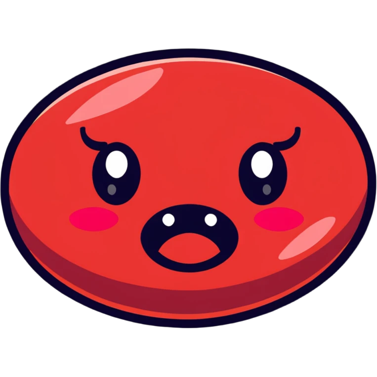 mind-blown face with rubies bursting out emoji