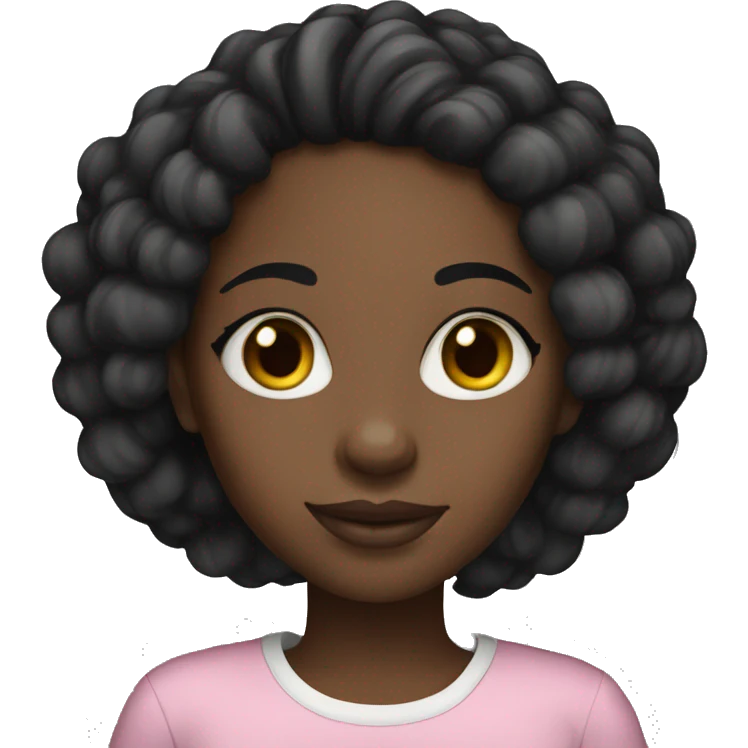 Black girl beautiful emoji