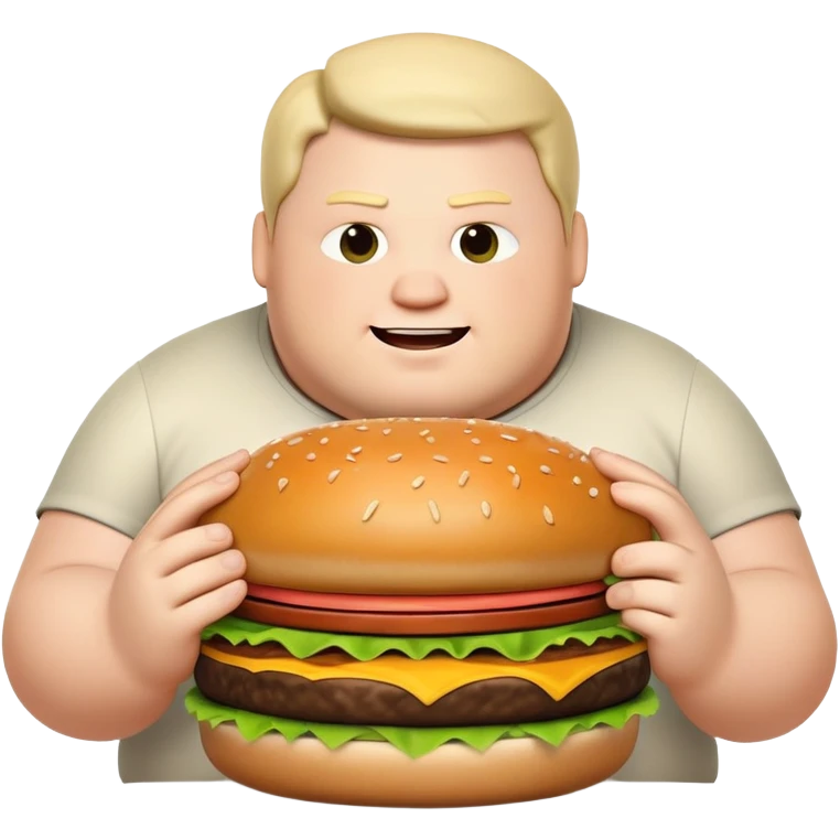 fat roblox guy eating fat food emoji