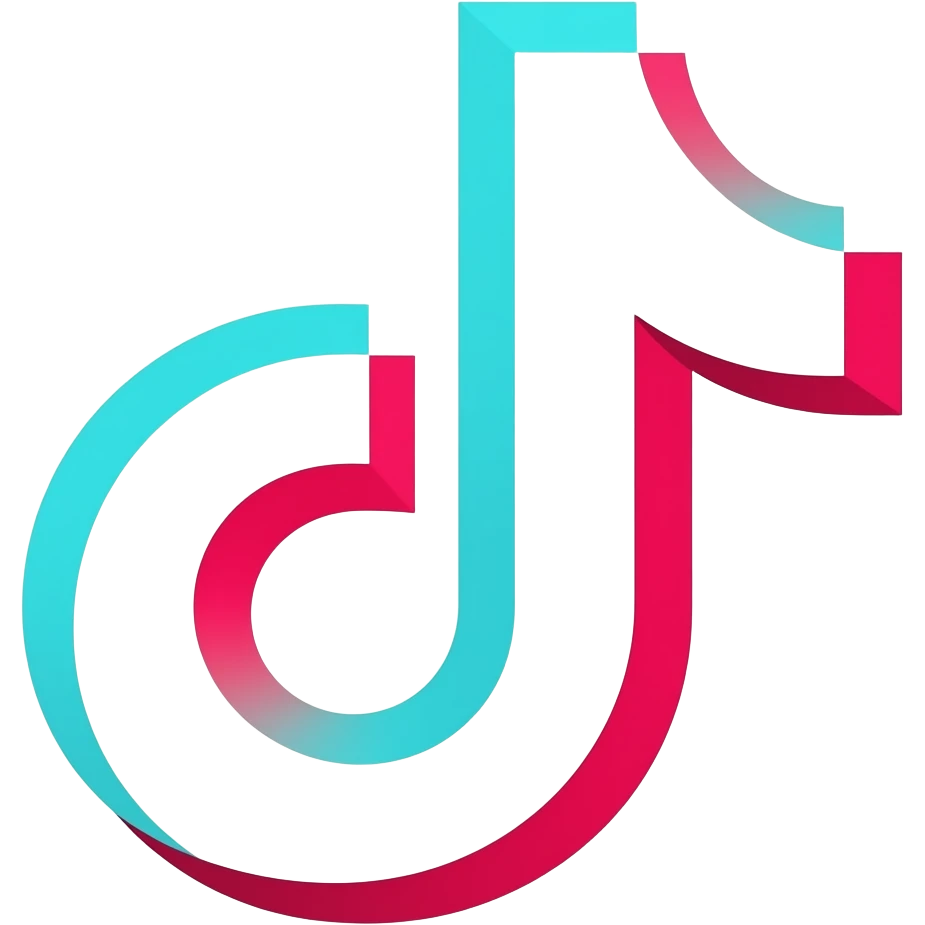 Blauer Tiktok Verifizierungs hacken emoji