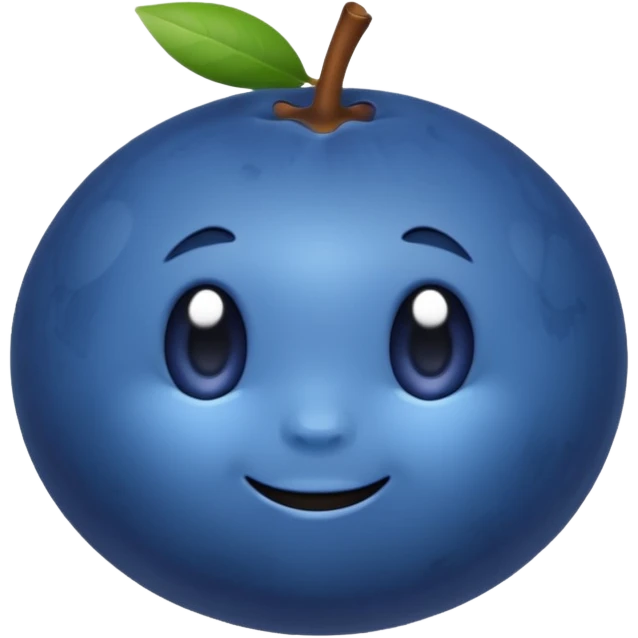 Blueberry emoji