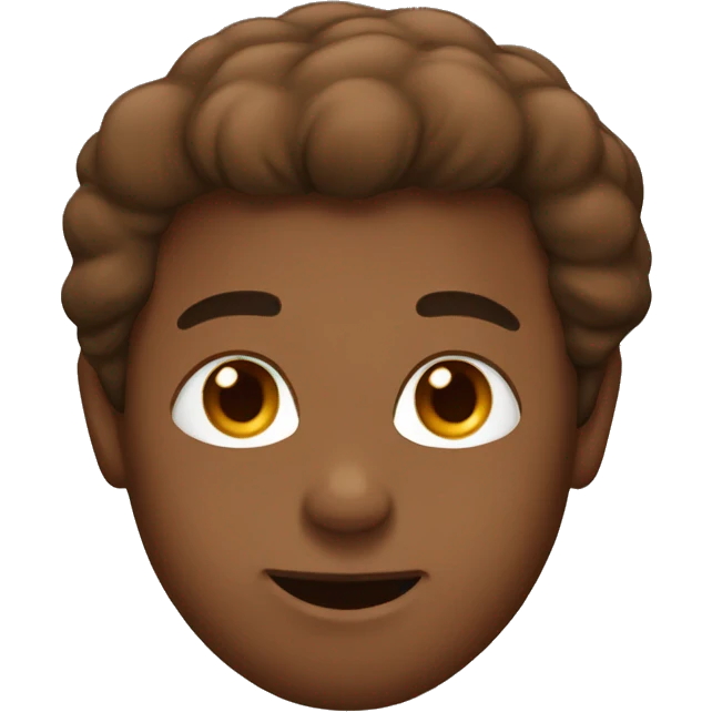 Brown heard  emoji
