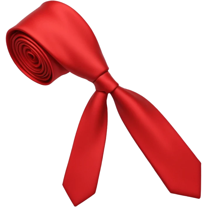 red Tie emoji