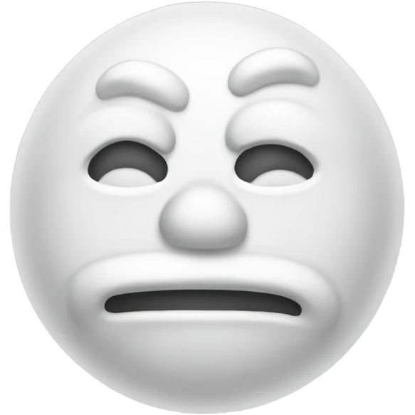 White foam emoji. emoji