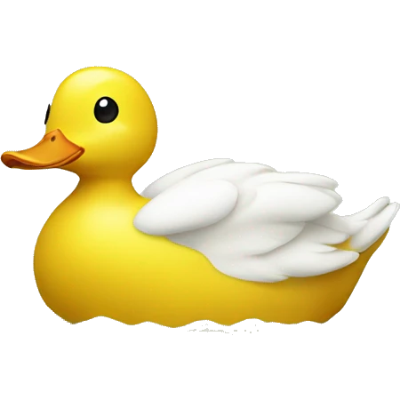 yellow duck for bath emoji