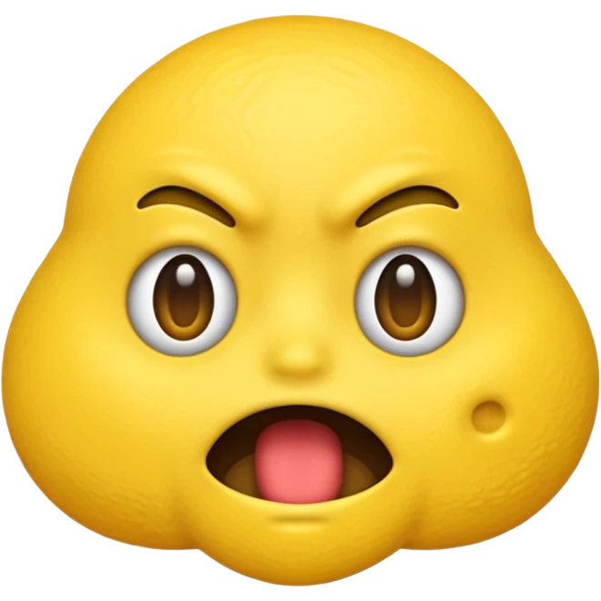 A emoji with a stank face emoji