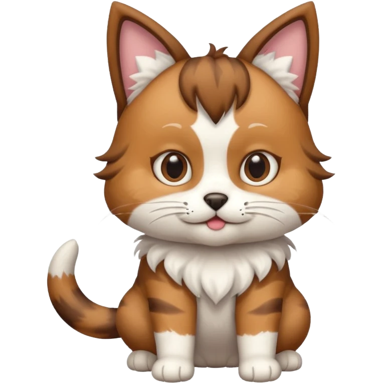 dog in cat costume emoji