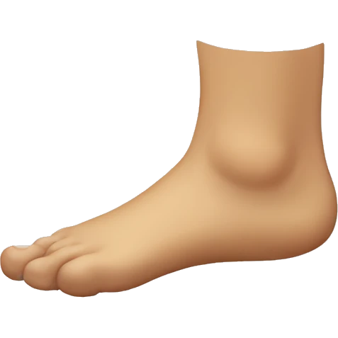 Foot emoji