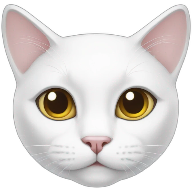 white cat emoji