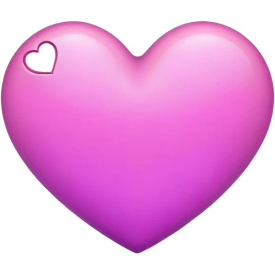 Coeur mauve et rose emoji