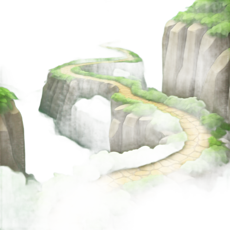 mountain trail emoji