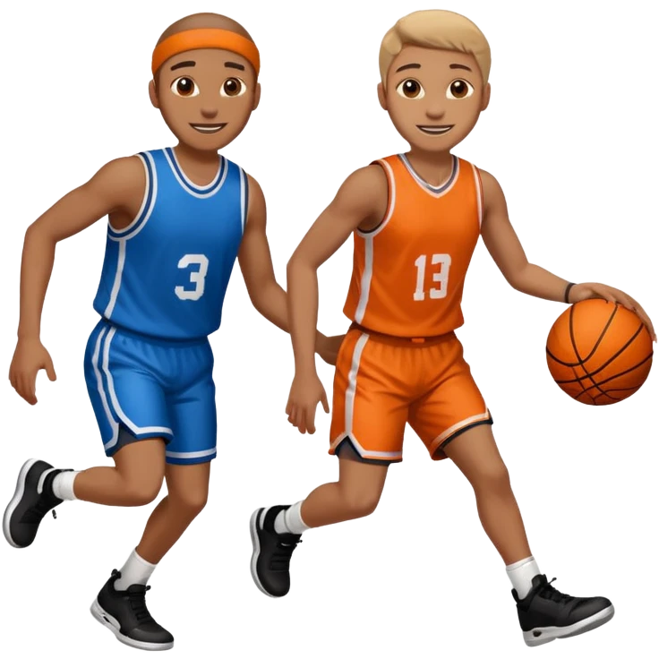couples and basketball  emoji