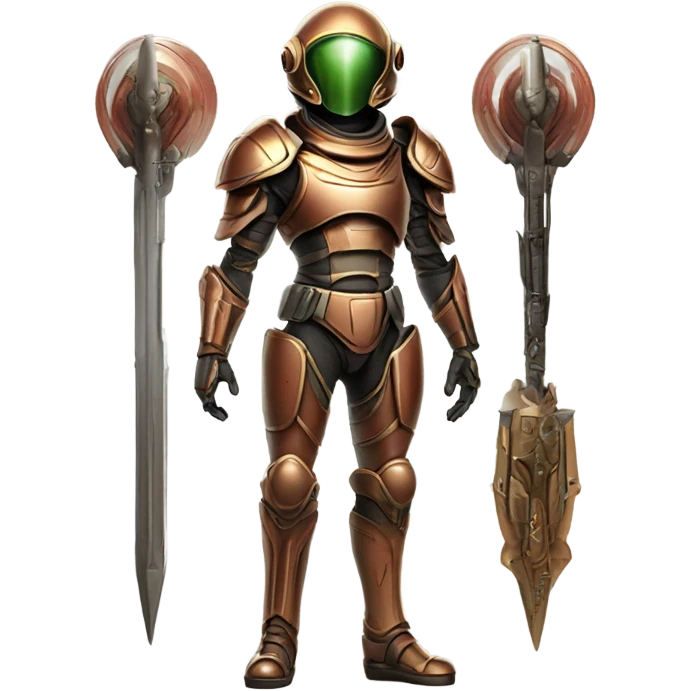Martian military Overlord full body emoji